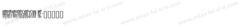 HAKUYOXingShu3500 Re字体转换